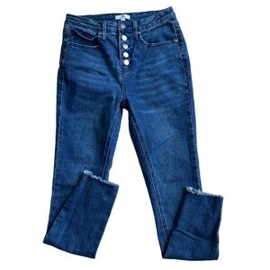 BP High-Rise Raw Hem Skinny Jeans | Size 27